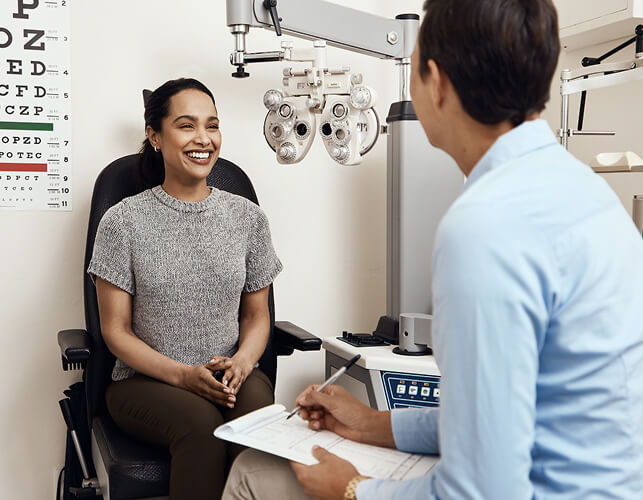 eye exam one